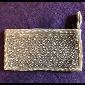 Vintage Beaded Evening Clutch